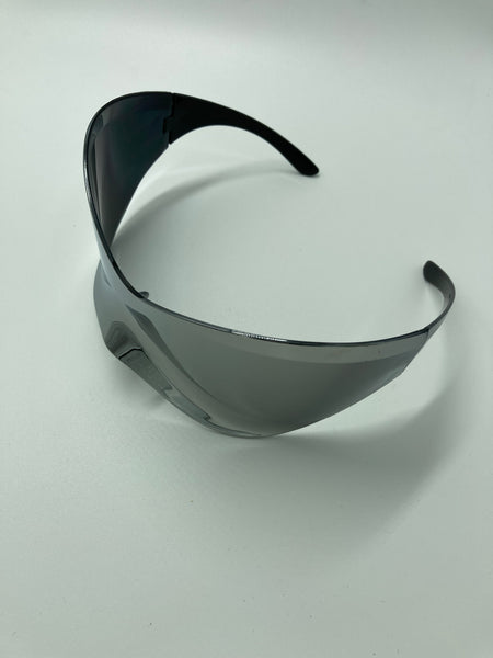 Funky One Piece Silver Sunglasses