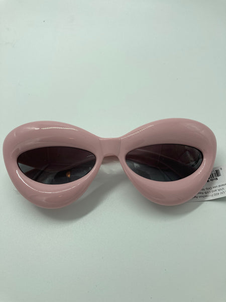 Inflated Bubble Lips Cat-Eyes Sunglasses