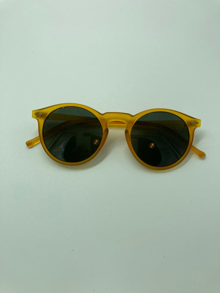 Clear Round Translucent Sunglasses