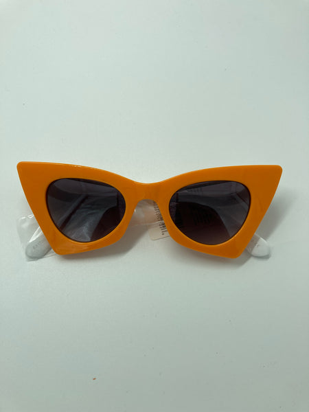 Teal Cat-Eyes Sunglasses