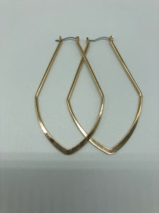 Gold Sunslay Hoops