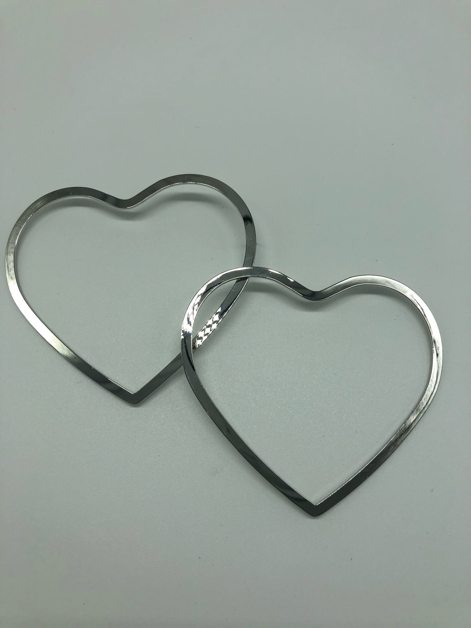 Silver Heart Earring