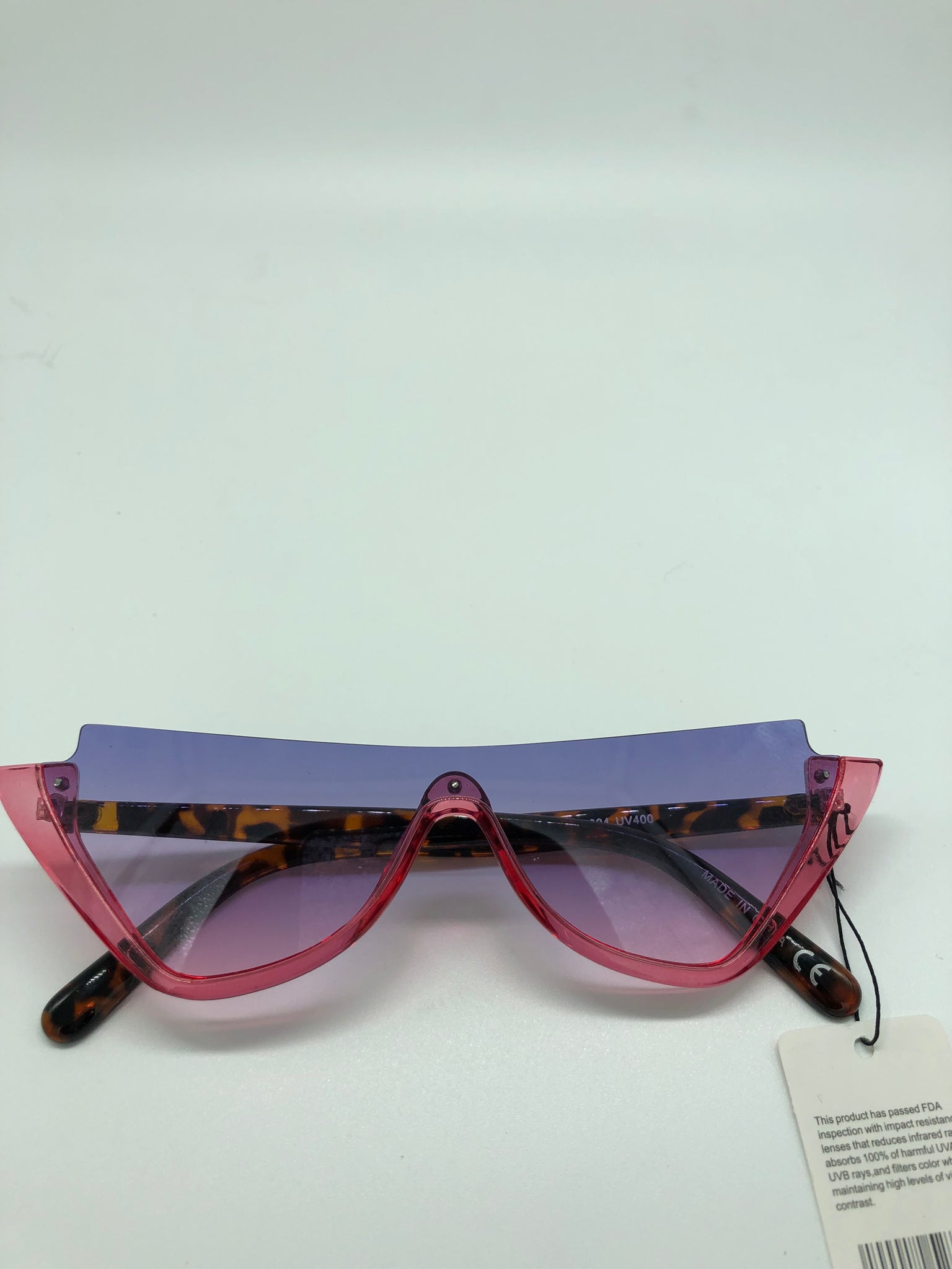 Half Frame Cat Eye Sunglasses